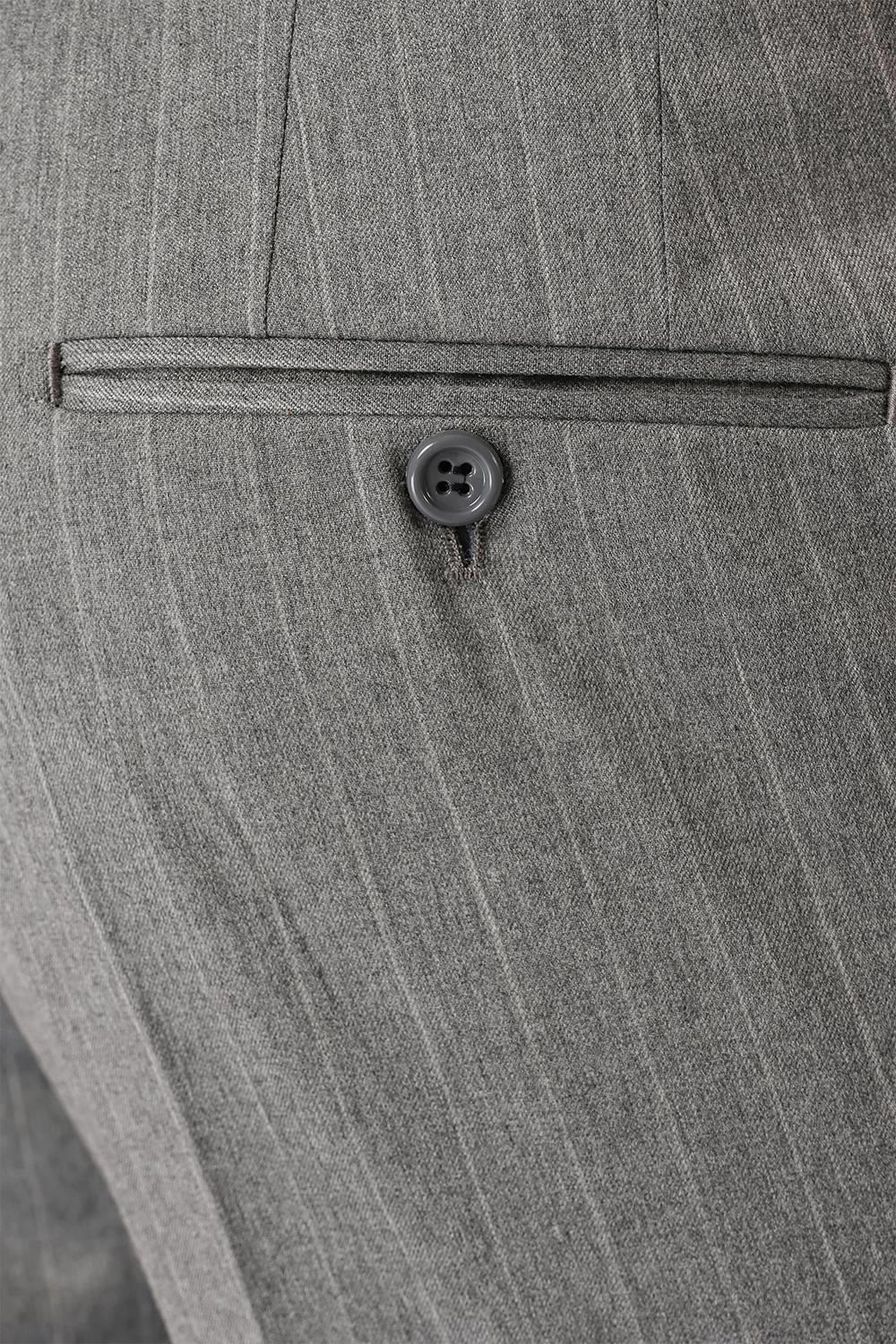 P 1133 Slim Fit Gri Spor Pantolon