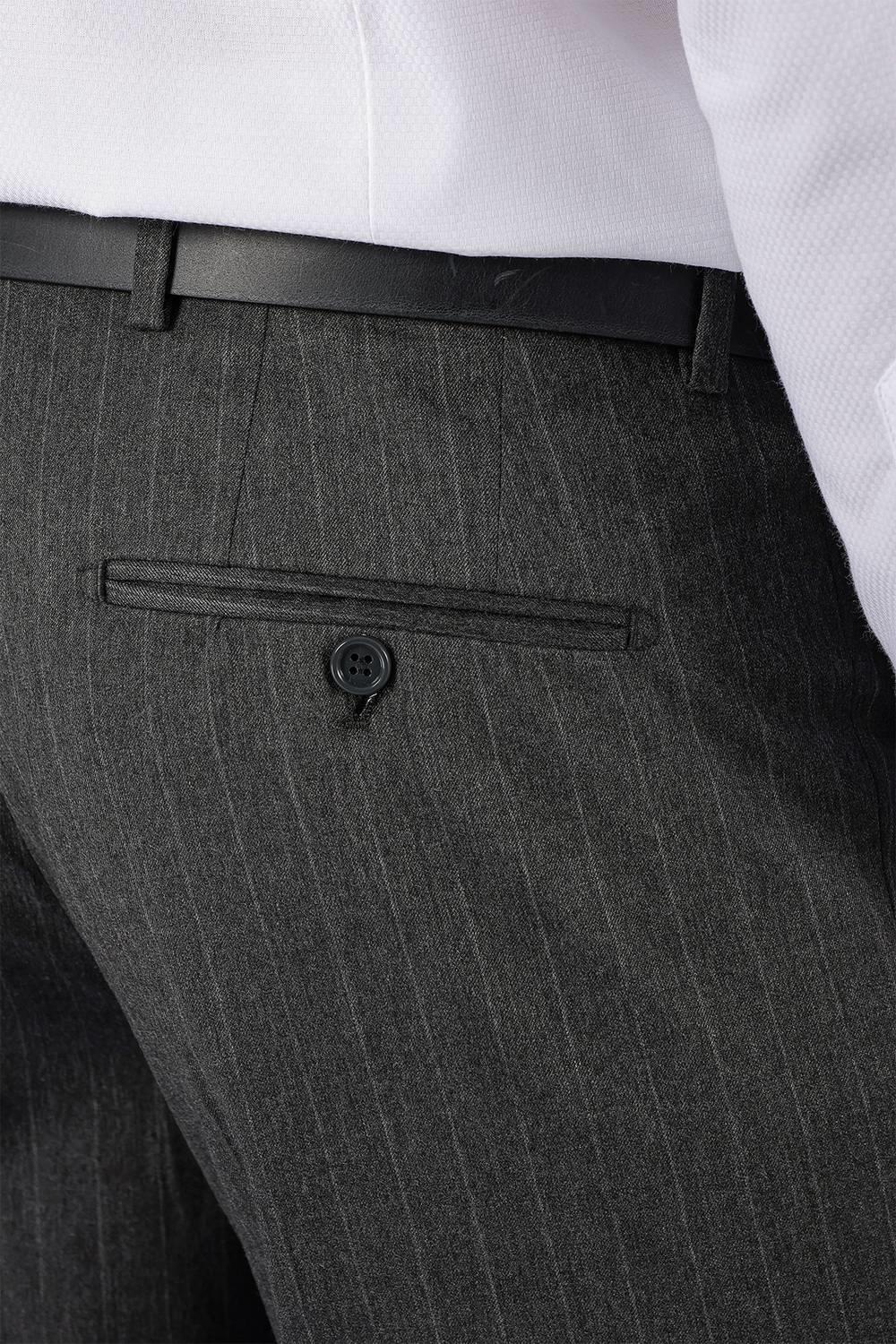 P 1134 Slim Fit Füme Spor Pantolon