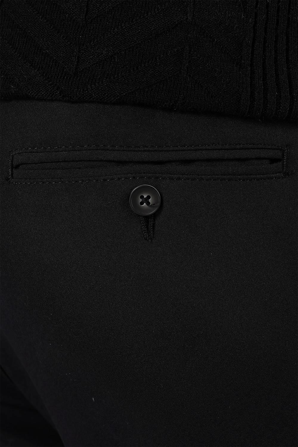 P 1135 Slim Fit Siyah Spor Pantolon