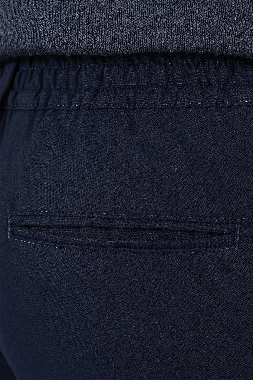 P 1136 Slim Fit Lacivert Klasik Pantolon