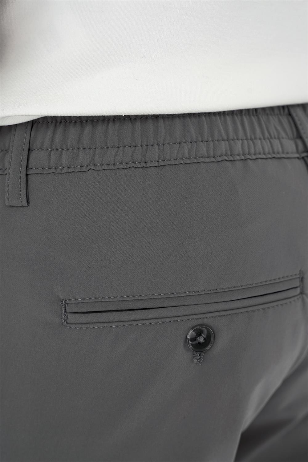 P 1150 Slim Fit Füme Klasik Pantolon