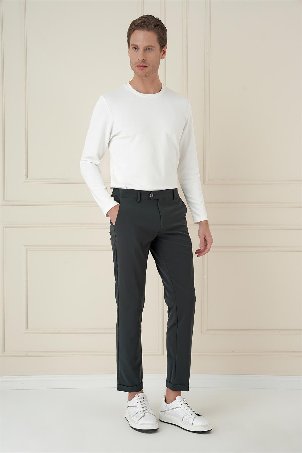 P 1150 Slim Fit Nefti Klasik Pantolon