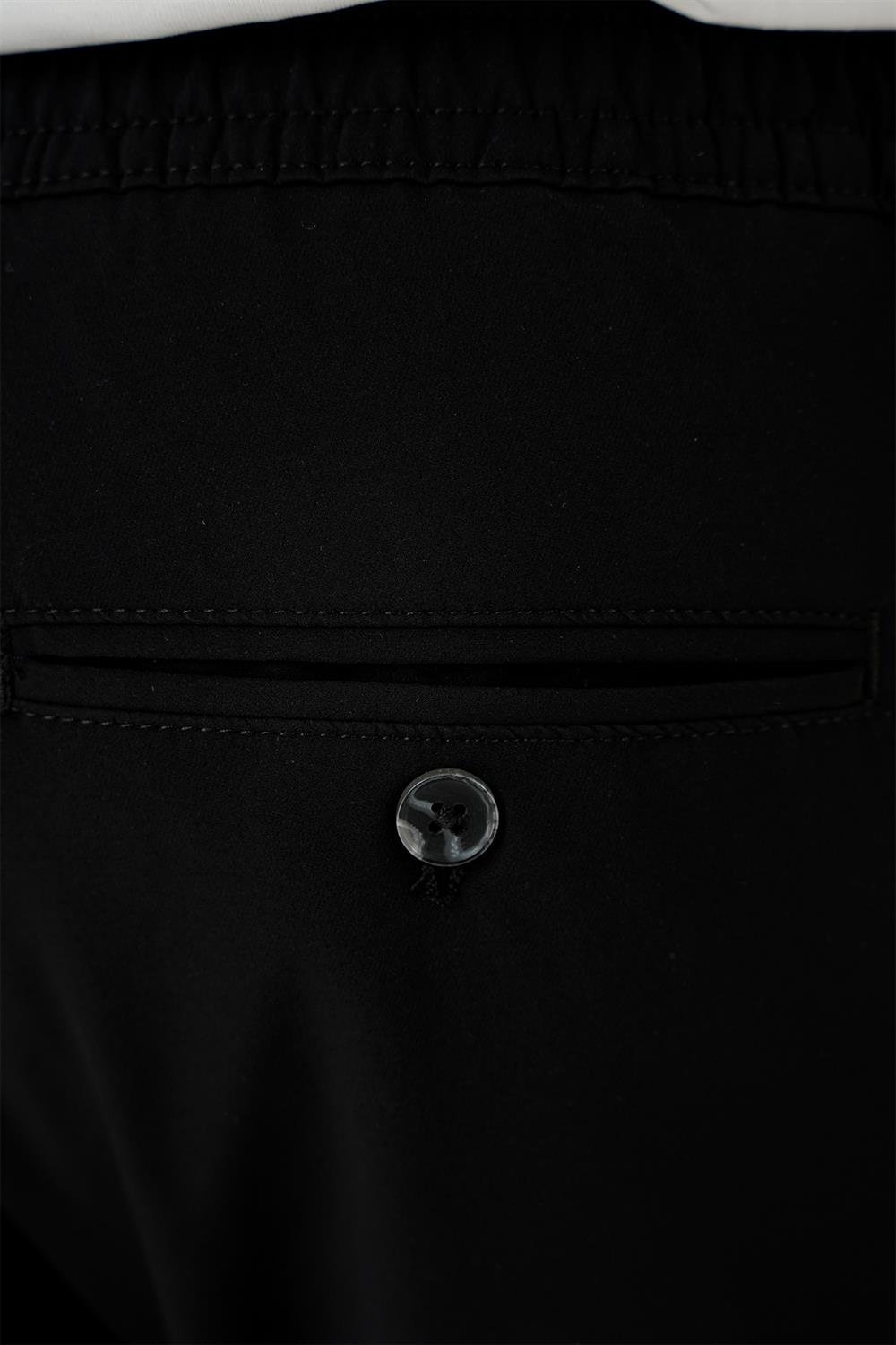P 1150 Slim Fit Siyah Klasik Pantolon