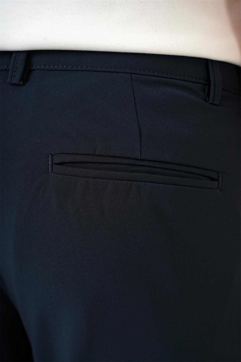 P 1161 Slim Fit Lacivert Klasik Pantolon