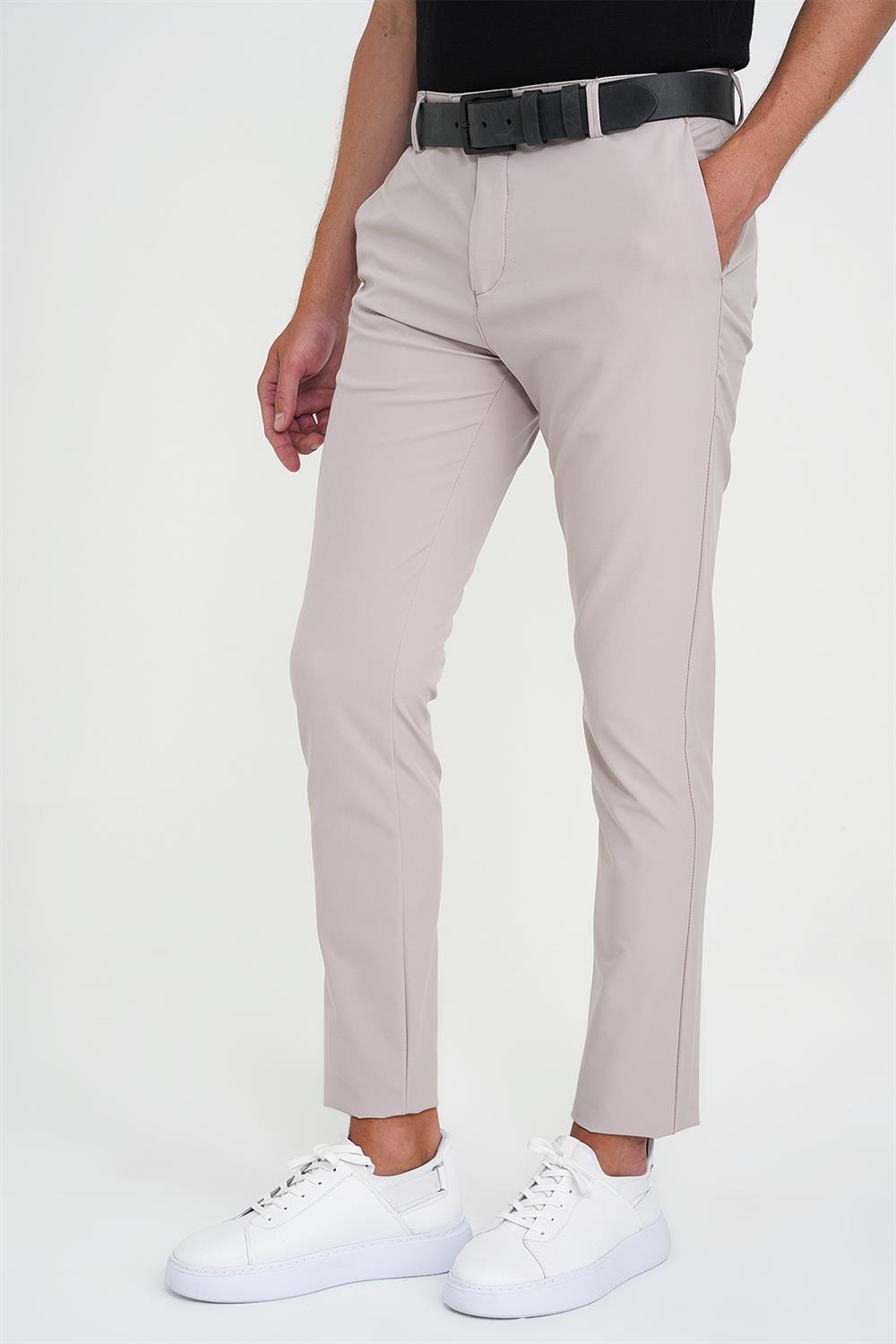 P 1197 PANTOLON SLİM FİT K.VİZON CASUAL