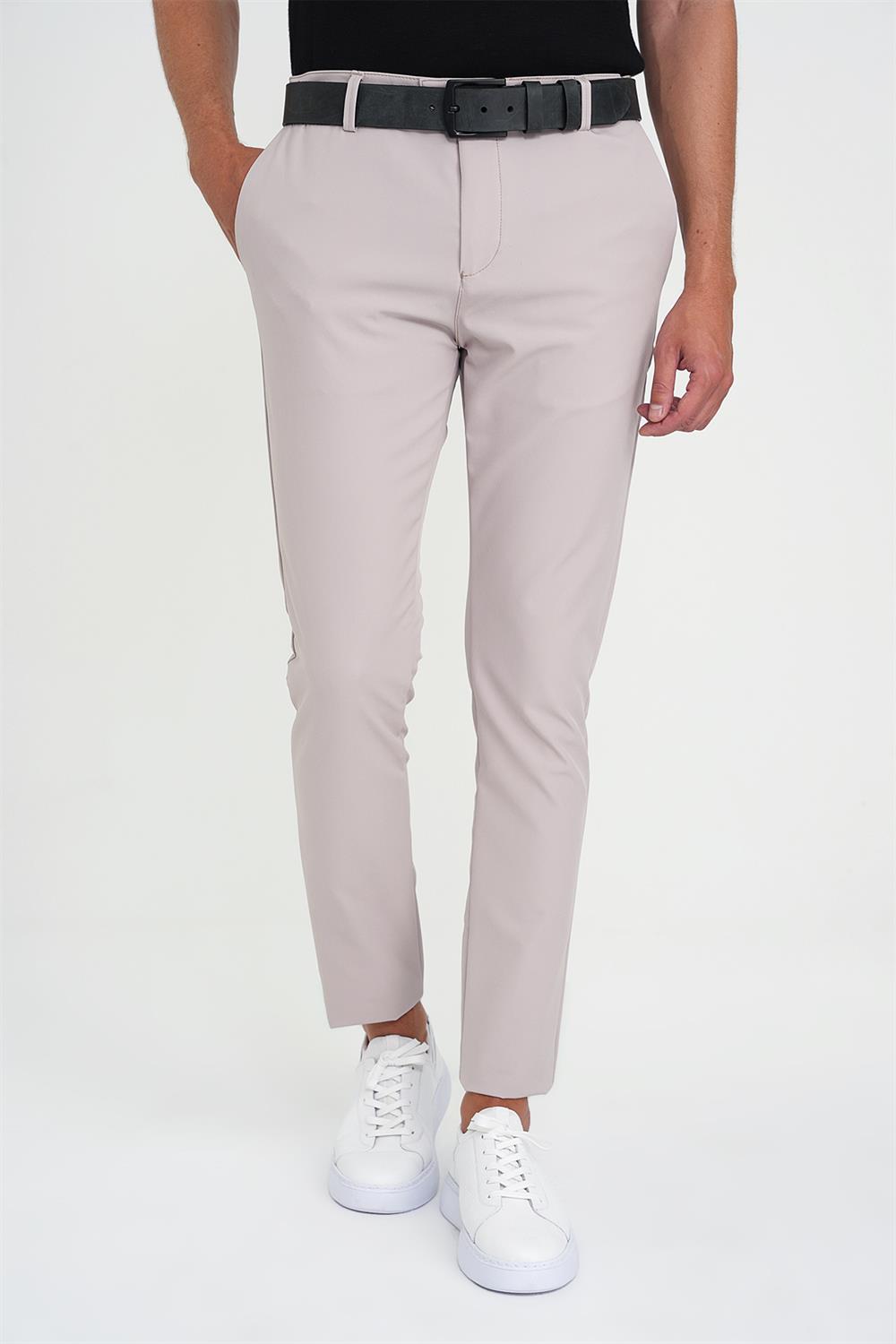 P 1197 PANTOLON SLİM FİT K.VİZON CASUAL