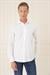 Slim Fit %100 Pamuk Non Iron Kumaş Klasik Beyaz Gömlek  Gk 735
