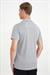 Slim Fit Apaş Yaka Modal Karışımlı Kısa Kol Gri Gömlek G 1590