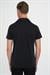 Slim Fit Apaş Yaka Modal Karışımlı Kısa Kol Siyah Gömlek G 1590