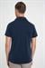 Slim Fit Apaş Yaka Modal Karışımlı Kısa Kol Lacivert Gömlek G 1590
