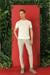 Slim Fit Bisiklet Yaka %100 Pamuk Ekru Tişört Ts 878