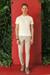 Slim Fit Bisiklet Yaka %100 Pamuk Ekru Tişört Ts 878