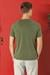 Slim Fit Bisiklet Yaka %100 Pamuk Haki Tişört Ts 878