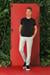 Slim Fit Bisiklet Yaka %100 Pamuk Siyah Tişört Ts 878