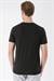 Slim Fit Bisiklet Yaka Düz Pamuklu Acı Kahve Tişört Ts 823