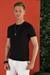 Slim Fit Bisiklet Yaka Düz Pamuklu Siyah Tişört Ts 823