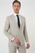 Slim Fit Çift Yırtmaç Dokulu Esnek Klasik Bej Takım Elbise Tk 915