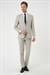 Slim Fit Çift Yırtmaç Dokulu Esnek Klasik Bej Takım Elbise Tk 915