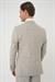 Slim Fit Çift Yırtmaç Dokulu Esnek Klasik Bej Takım Elbise Tk 915