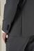 Slim Fit Çift Yırtmaç Mono Yaka Klasik Füme Takım Elbise Tk 912