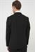 Slim Fit Dokulu Çift Yırtmaç Yelekli Klasik Siyah Takım Elbise Tk 898