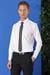 Slim Fit Dokulu Pamuklu Klasik Beyaz Gömlek Gk 713