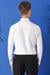 Slim Fit Dokulu Pamuklu Klasik Beyaz Gömlek Gk 713