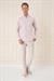 Slim Fit Düğmeli Yaka %100 Pamuk Klasik Pudra Gömlek Gk 723