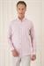 Slim Fit Düğmeli Yaka %100 Pamuk Klasik Pudra Gömlek Gk 723