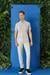 Slim Fit Düğmeli Yaka Desenli Kısa Kol Pamuk Gri Gömlek G 1503