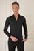 Slim Fit Düğmeli Yaka Esnek Pamuk Klasik Siyah Gömlek Gk 727