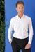 Slim Fit Düğmeli Yaka Pamuklu Klasik Beyaz Gömlek Gk 714