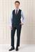 Slim Fit Düz Yelekli Klasik Lacivert Takım Elbise Tk 891