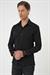 Slim Fit Erkek Yaka Esnek Pamuk Klasik Beyaz Siyah Gömlek Gk 737