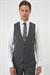 Slim Fit Esnek Yelekli Klasik Füme Takım Elbise Tk 897
