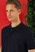 Slim Fit Fermuarlı Polo Yaka Kısa Kol Lacivert Triko Tr 865
