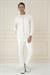 Slim Fit Fermuarlı Yan Cep Mevsimlik Casual Ekru Mont Mt 174