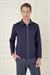 Slim Fit Fermuarlı Yan Cep Mevsimlik Casual Lacivert Mont Mt 174