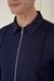 Slim Fit Fermuarlı Yan Cep Mevsimlik Casual Lacivert Mont Mt 174