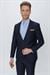 Slim Fit Klasik Mono Yaka Klasik Lacivert Takım Elbise Tk 2021