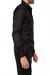 Slim Fit Klasik Yaka Pamuk Saten Uzun Kol Siyah Gömlek  Gk 214