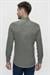 Slim Fit Pamuk Saten Klasik Haki Gömlek  Gk 624