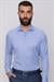 Slim Fit Pamuk Saten Klasik Mavi Gömlek  Gk 604