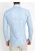 Slim Fit Pamuk Saten Uzun Kol Klasik Açık Mavi Gömlek  Gk 157