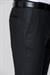 Slim Fit Pilesiz Yan Cepli Esnek Yün Siyah Kumaş Pantolon P 1091