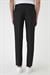 Slim Fit Pilesiz Yün Klasik Siyah Kumaş Pantolon  P 1191