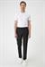 Slim Fit Pilesiz Yün Klasik Siyah Kumaş Pantolon  P 1191