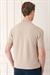 Slim Fit Polo Yaka Kısa Kol %100 Pamuk Bej Triko Tr 868