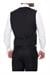 Slim Fit Saten Biyeli Siyah Damatlık Smokin Yelek Y 120