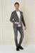 Slim Fit Torba Cep Esnek Spandex Karışımlı Düz Koyu Haki Blazer Ceket C 696